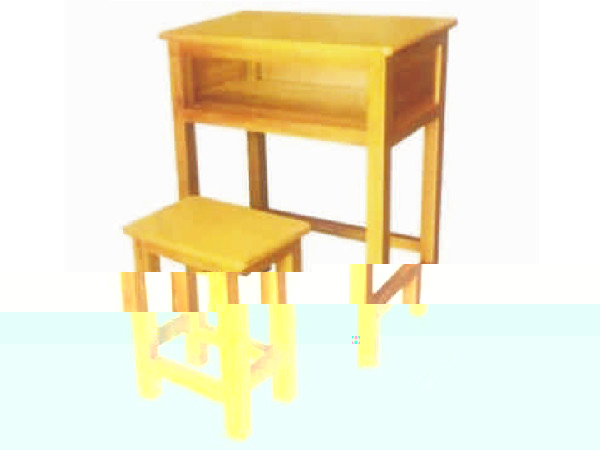 YX-A10068-實木課桌凳