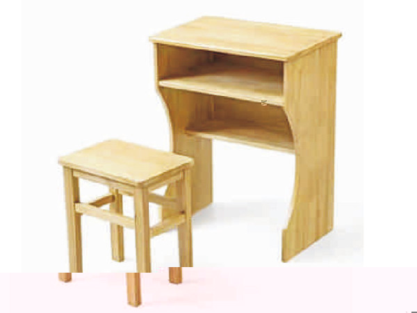 YX-A10069-實木課桌凳