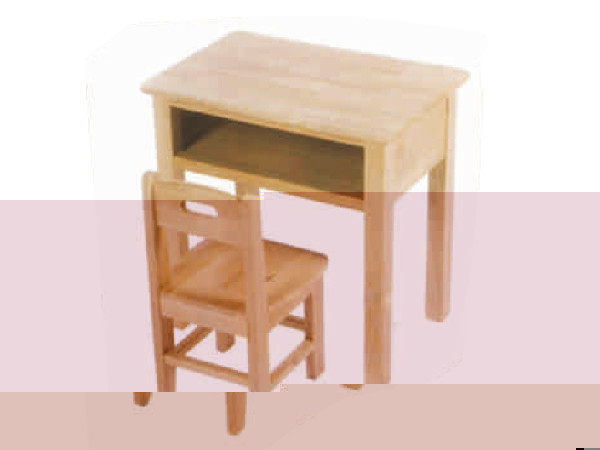 YX-A10057-實木幼兒課桌椅