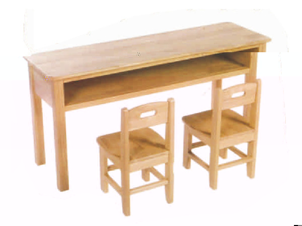 YX-A10060-實木幼兒課桌椅